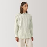 紳士　ポプリンレギュラーカラーシャツ