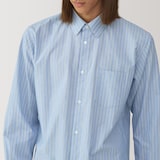 紳士　ポプリンレギュラーカラーシャツ