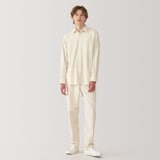 紳士　起毛ツイルレギュラーカラーシャツ