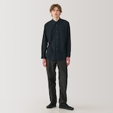 紳士　起毛ツイルレギュラーカラーシャツ