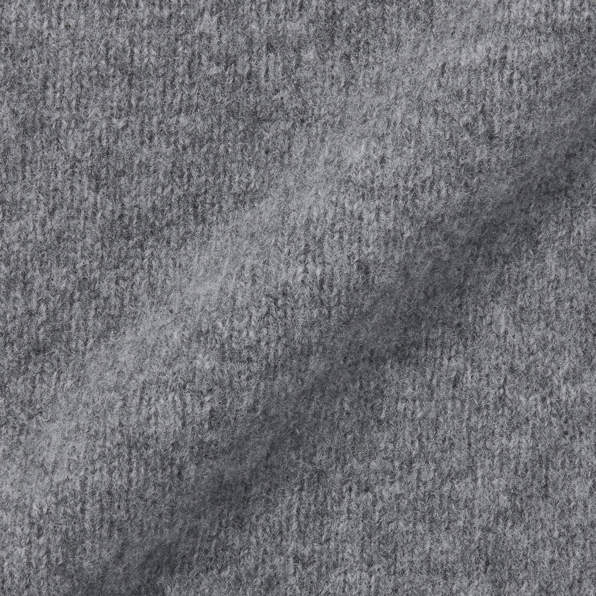 紳士　縮絨ウールモックネックセーター