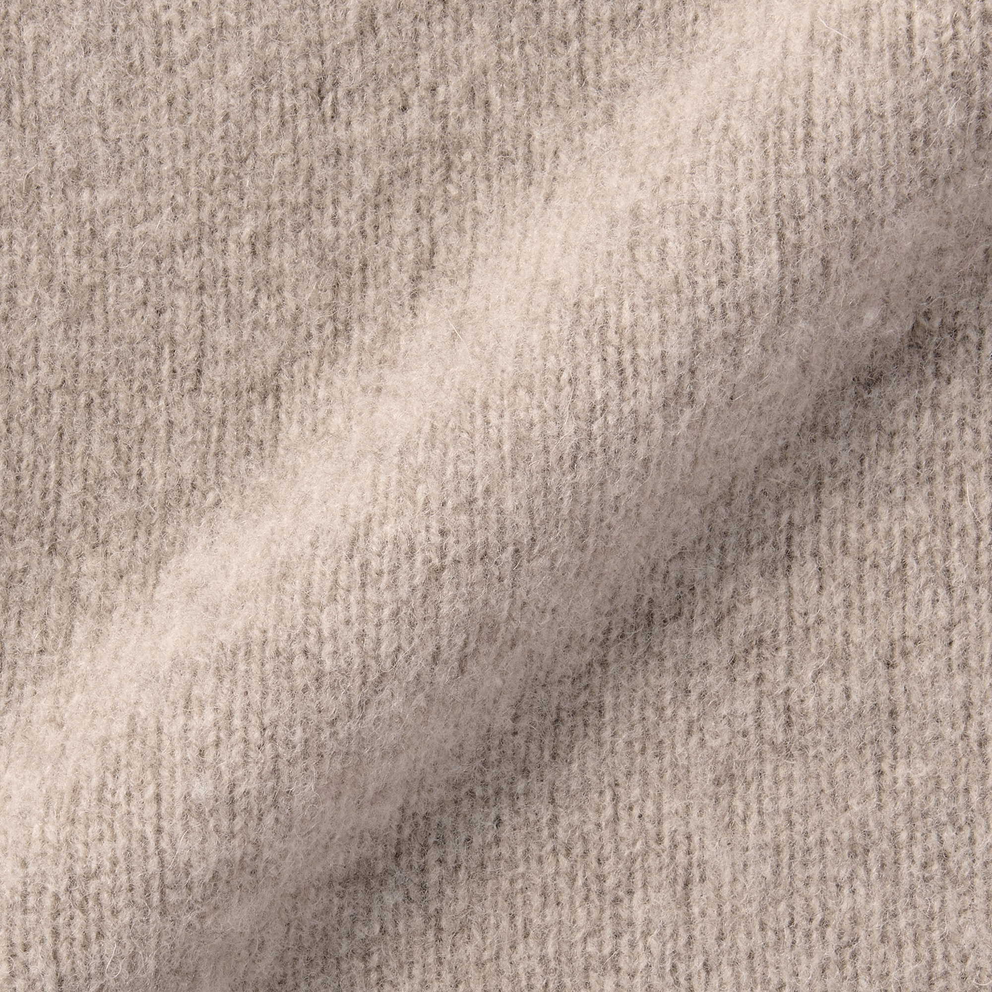 紳士　縮絨ウールＶネックカーディガン