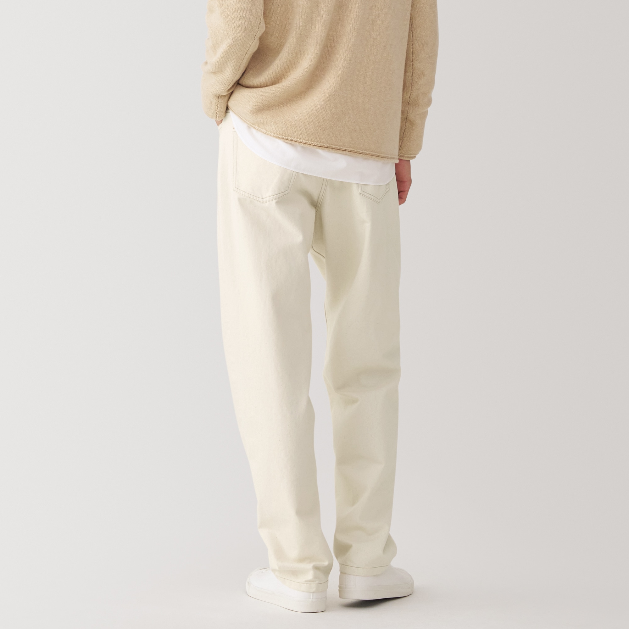 紳士 和紙混5ポケットパンツ | 無印良品