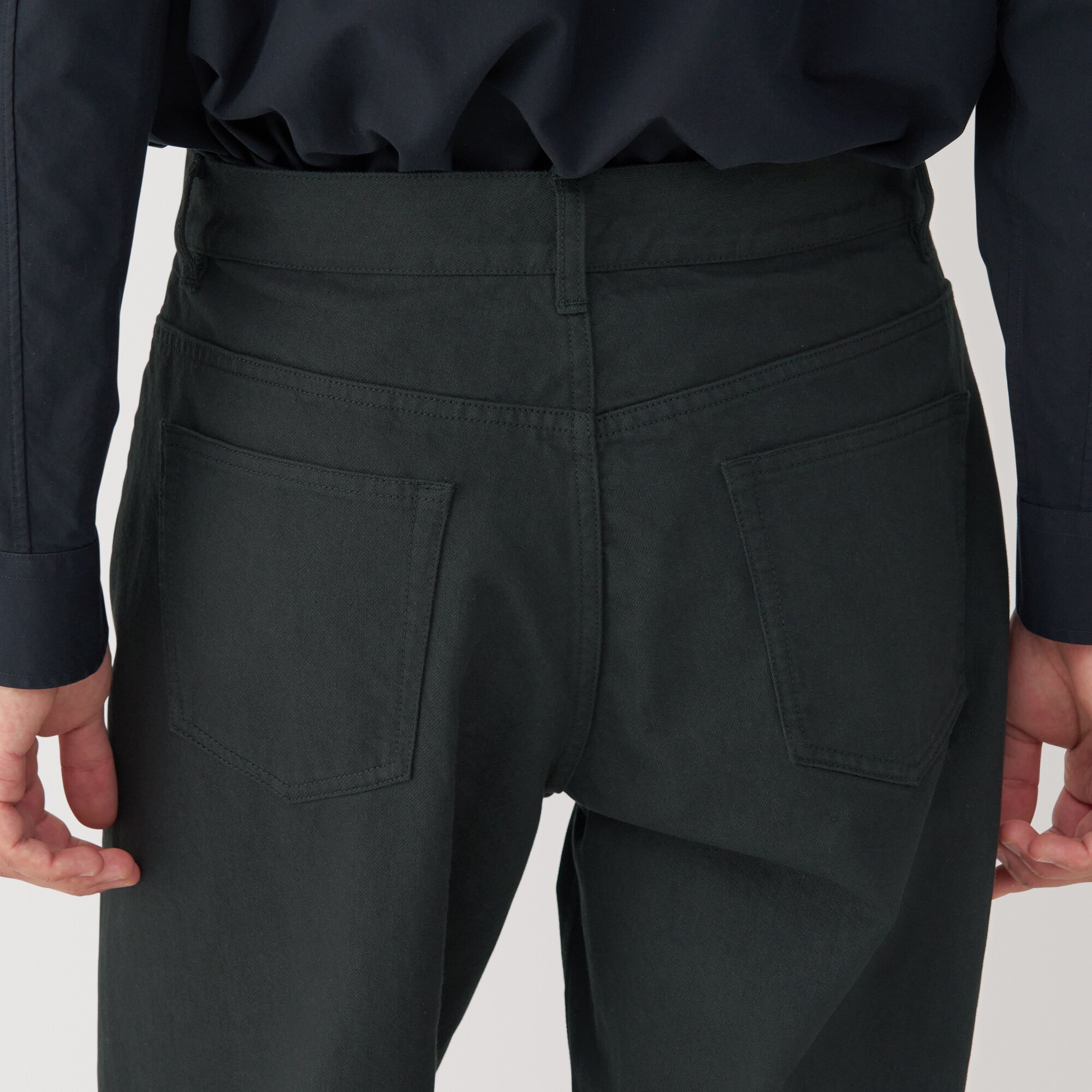 紳士 和紙混5ポケットパンツ | 無印良品