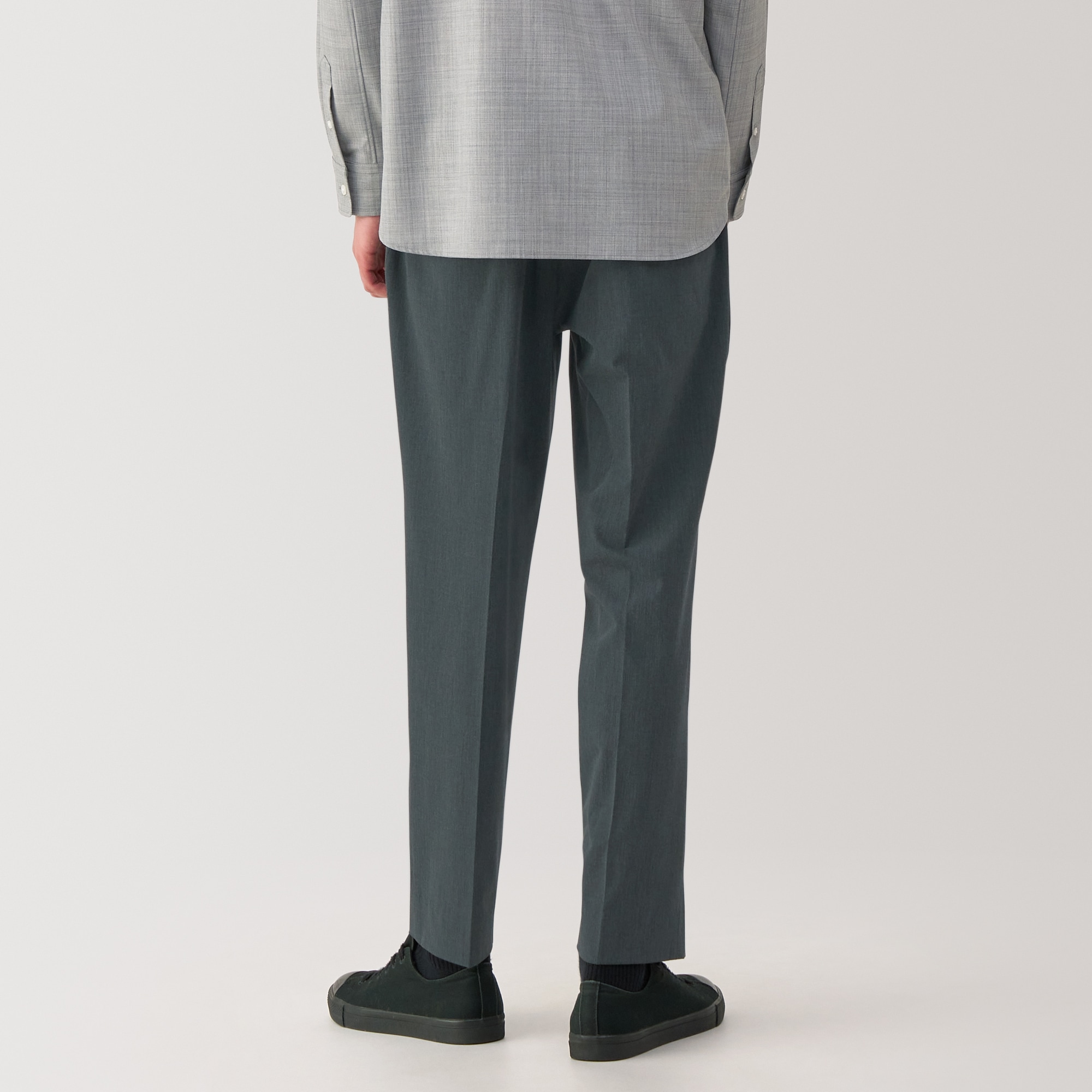 紳士　ストレッチストレートパンツ