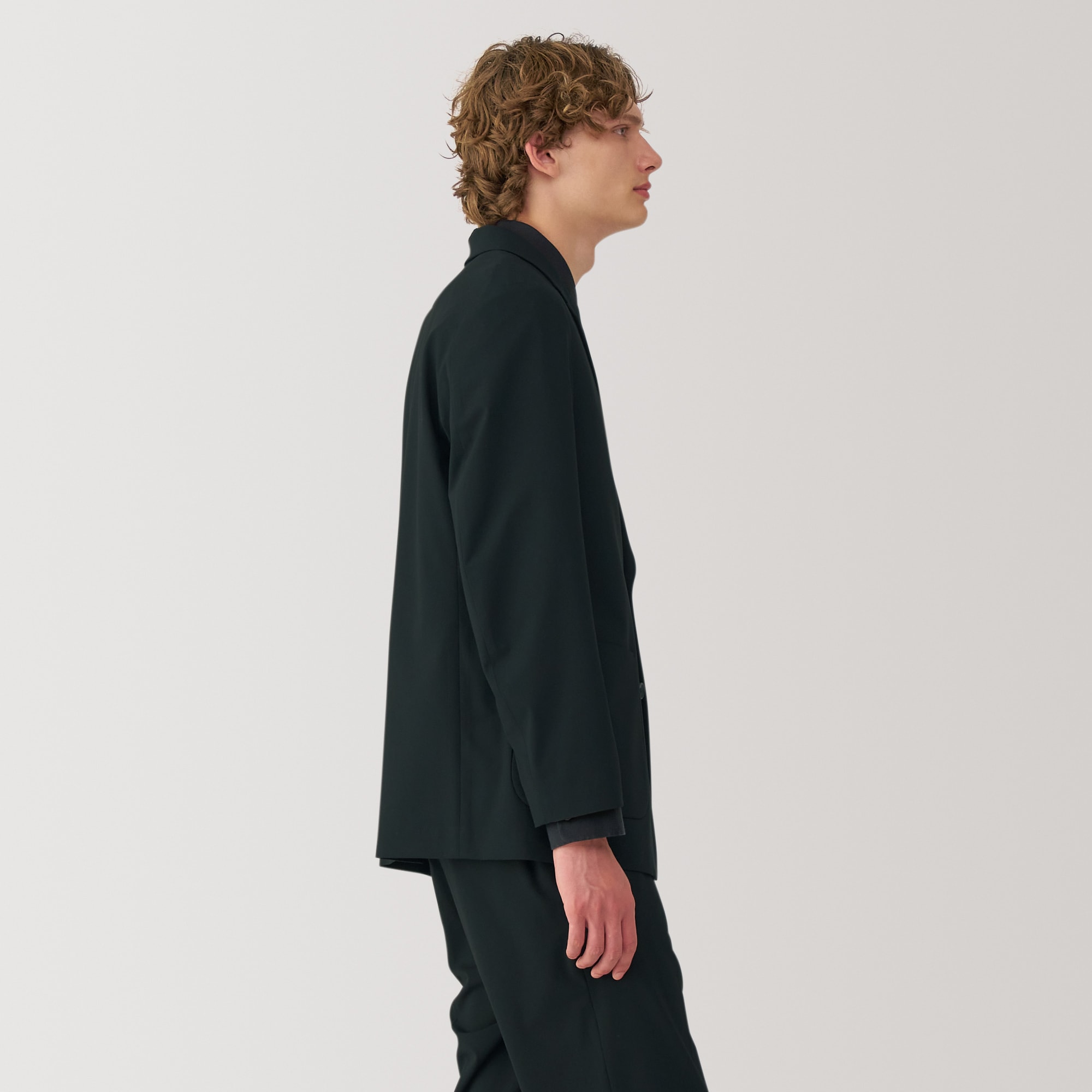 HERALBONY × THE ME テーラードジャケット 「(無題) (丸)」 HERALBONY × THE ME テーラードジャケット 「(無題) (丸