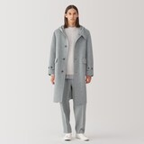 紳士　カシミヤ混ダッフルコート