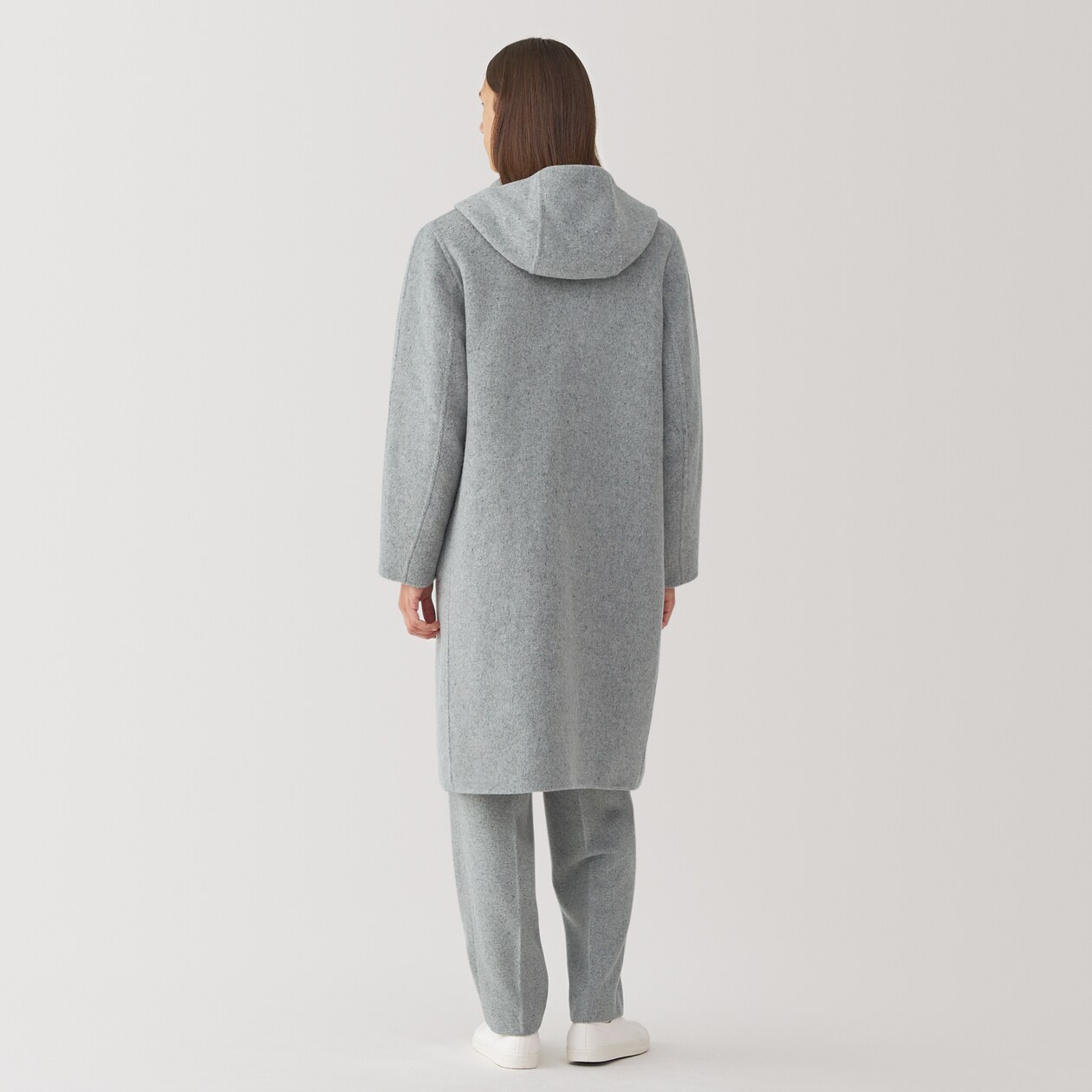 紳士　カシミヤ混ダッフルコート