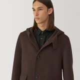 紳士　カシミヤ混ダッフルコート