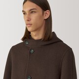 紳士　カシミヤ混ダッフルコート