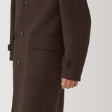 紳士　カシミヤ混ダッフルコート