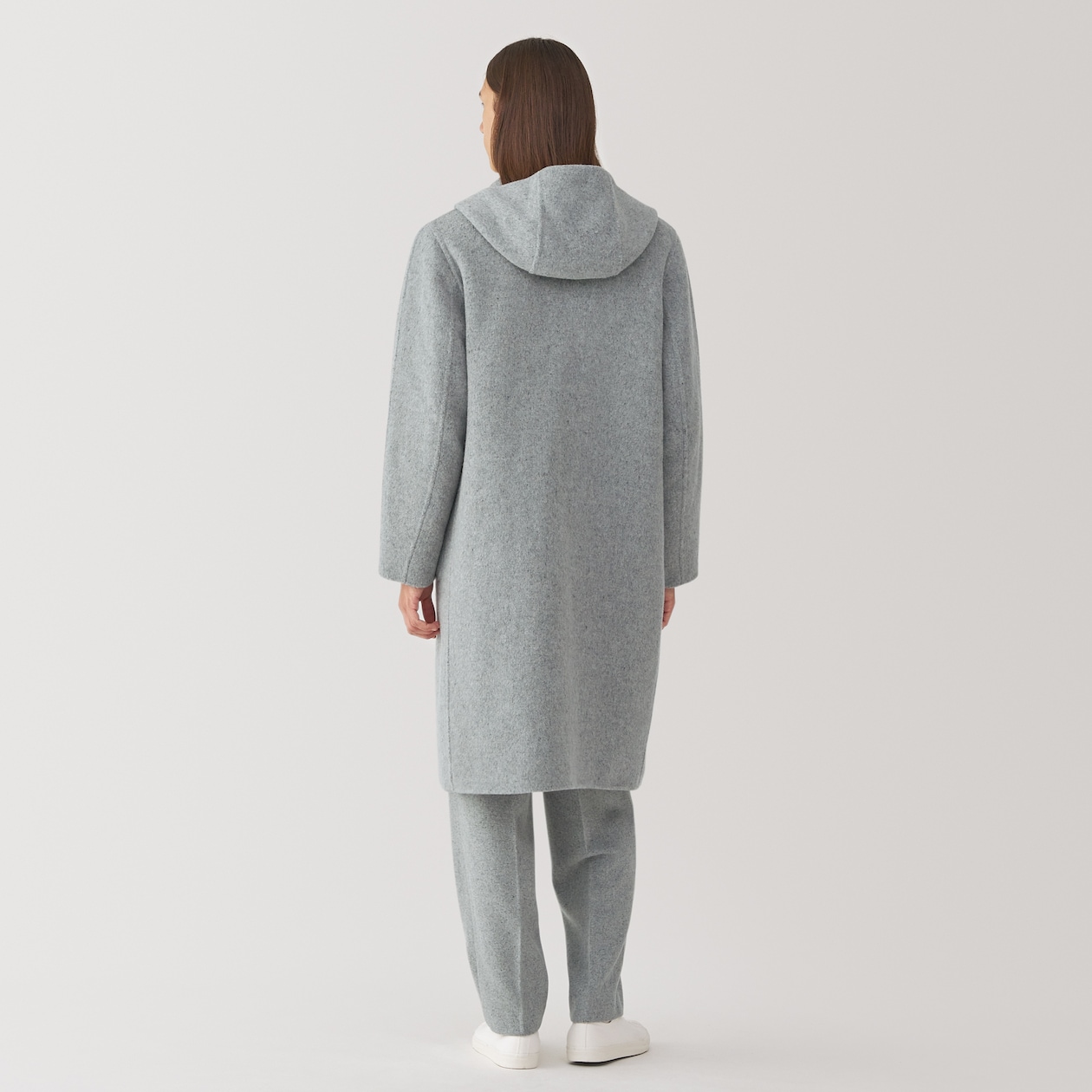 紳士　カシミヤ混ダッフルコート