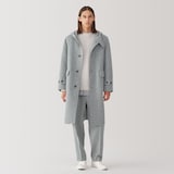 紳士　カシミヤ混ダッフルコート