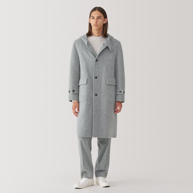 紳士 カシミヤ混ダッフルコート | 無印良品