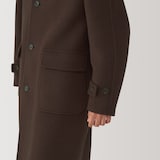 紳士　カシミヤ混ダッフルコート