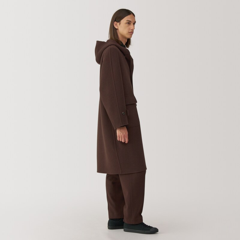 紳士 カシミヤ混ダッフルコート | 無印良品
