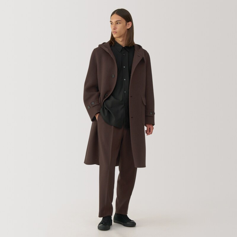 紳士 カシミヤ混ダッフルコート | 無印良品