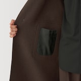 紳士　カシミヤ混ダッフルコート