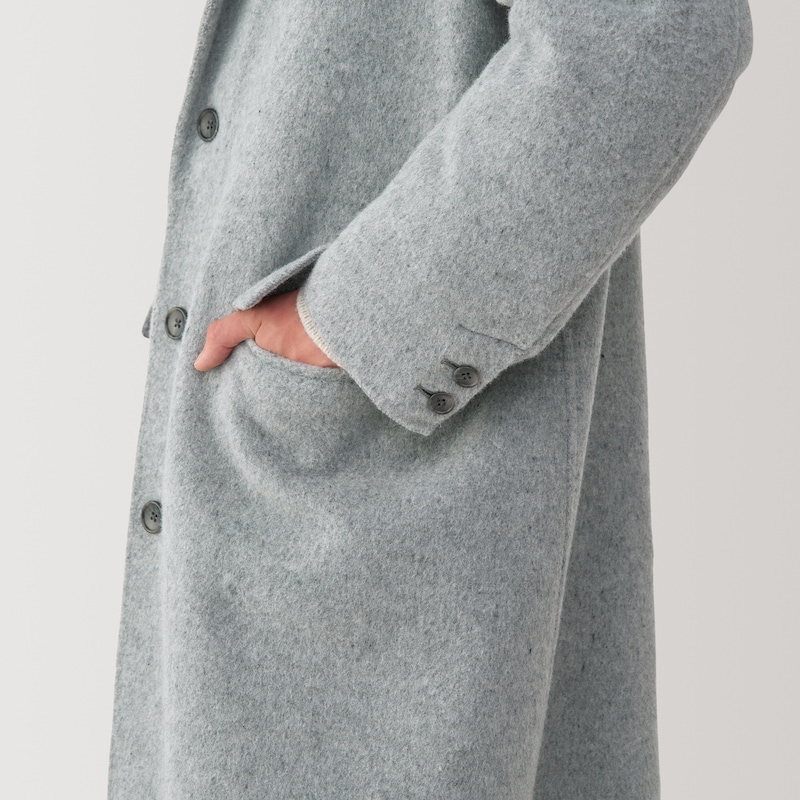 紳士 カシミヤ混チェスターコート | 無印良品 