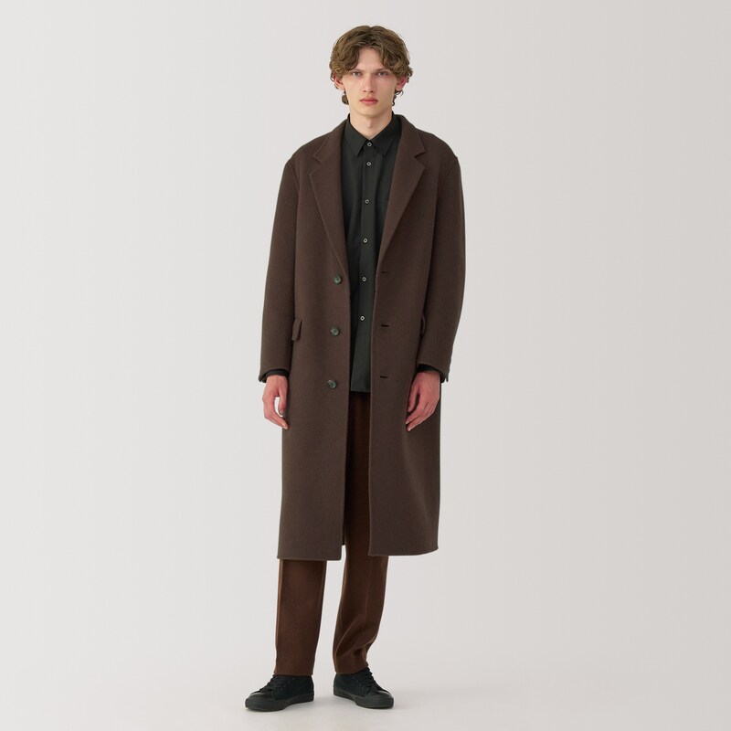 紳士 カシミヤ混チェスターコート | 無印良品