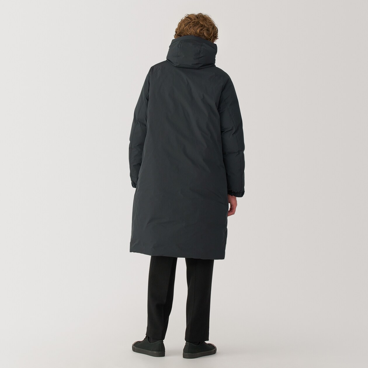紳士 フード付きダウンコート | 無印良品 