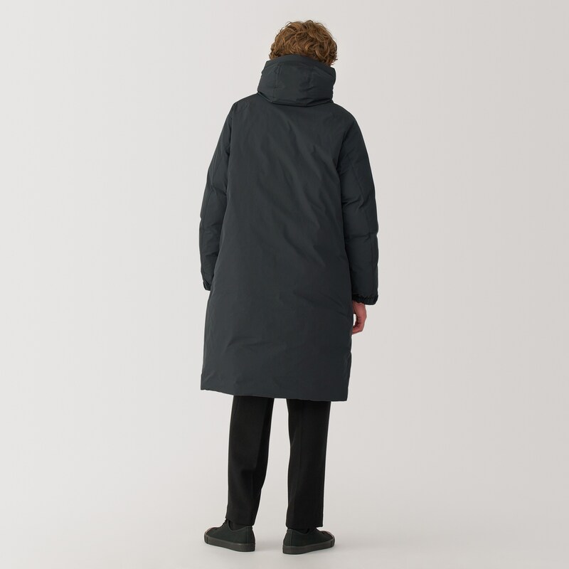 紳士 フード付きダウンコート | 無印良品 