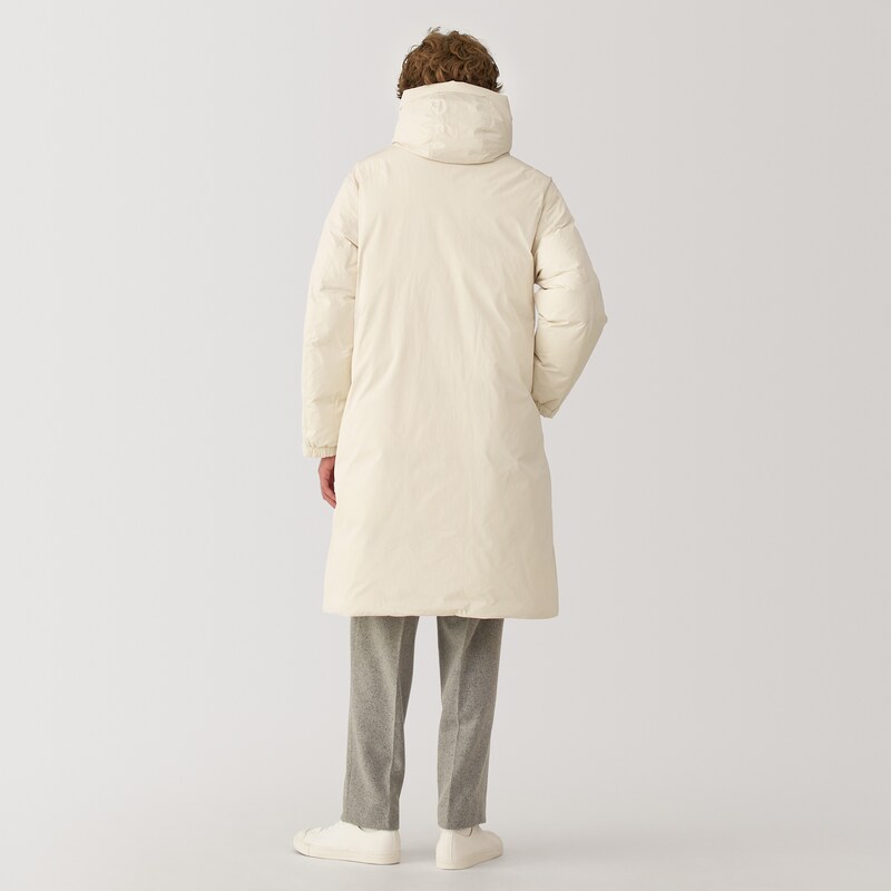紳士 フード付きダウンコート | 無印良品