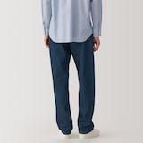 紳士　和紙混デニム５ポケットパンツ