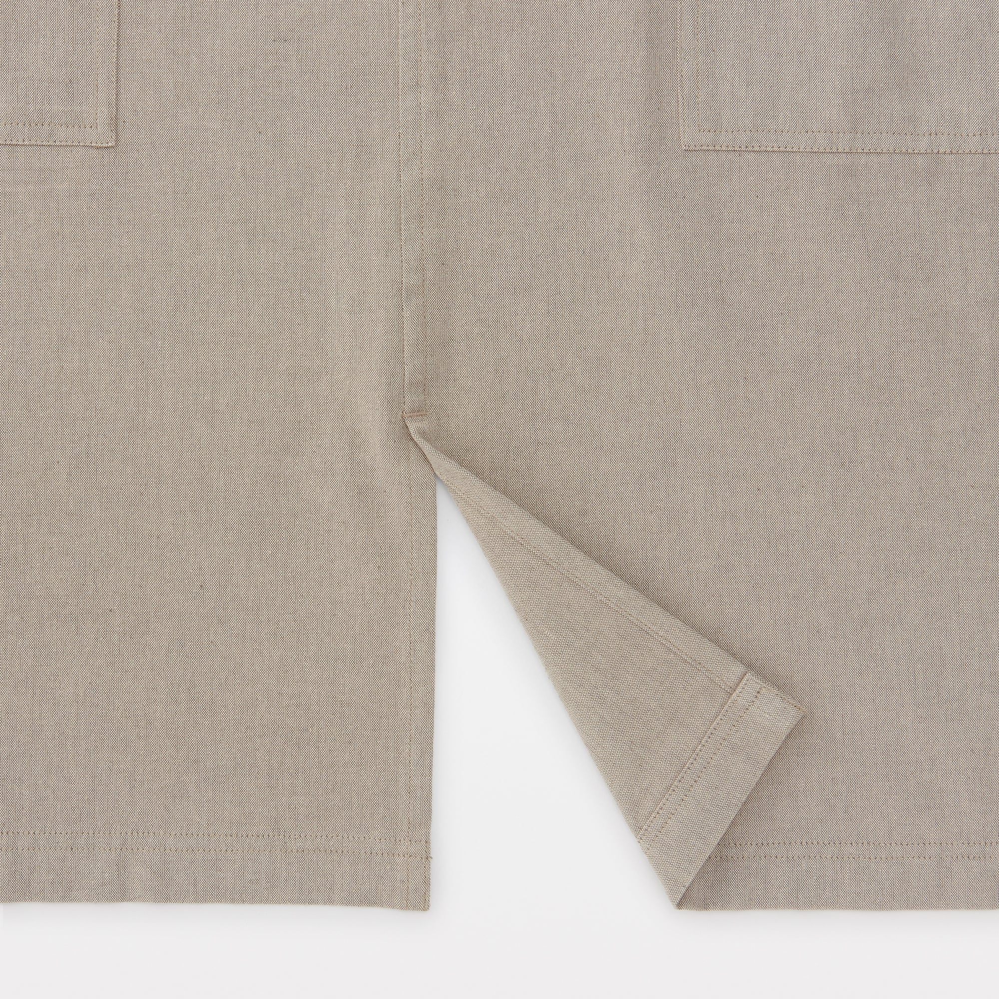 綿平織　ワークエプロン