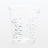 耐熱ガラス　メジャーカップ　大さじ／小さじ計量メモリ付き