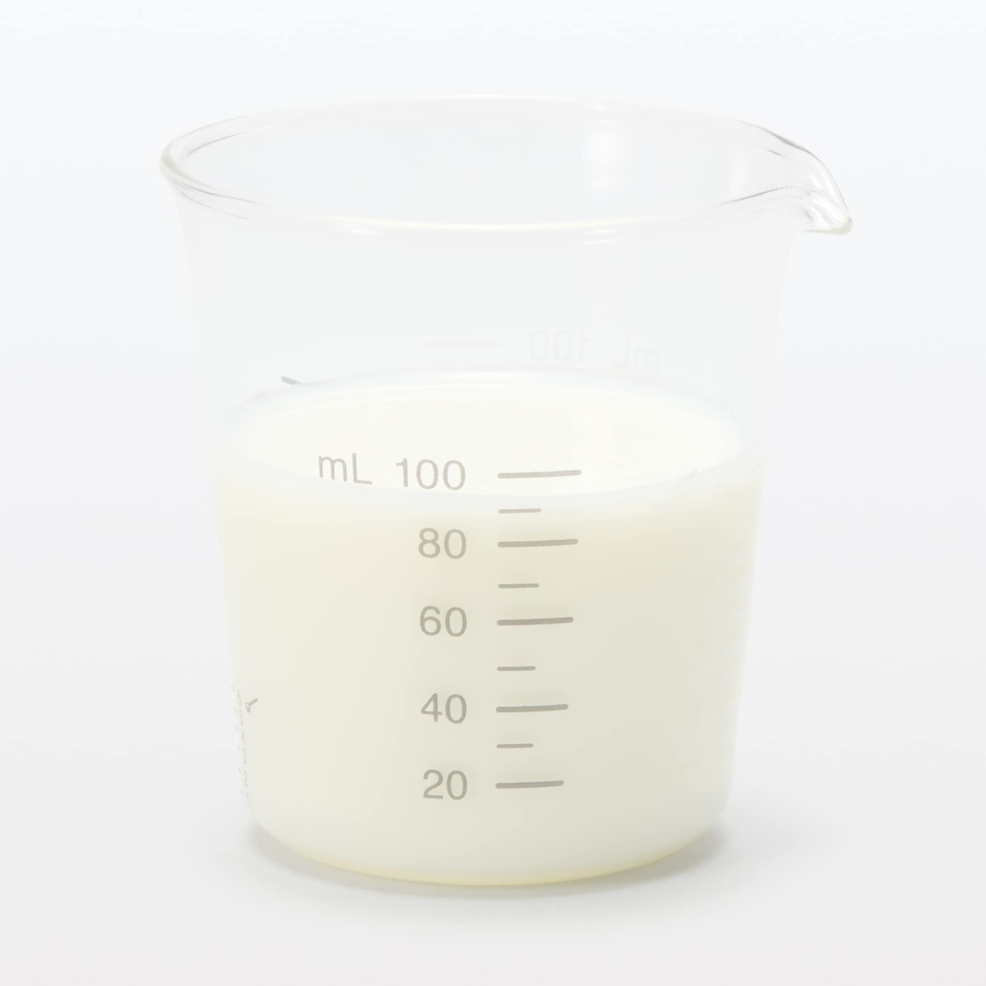 耐熱ガラス　メジャーカップ　大さじ／小さじ計量メモリ付き