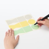 メッセージが書けるラッピングシール