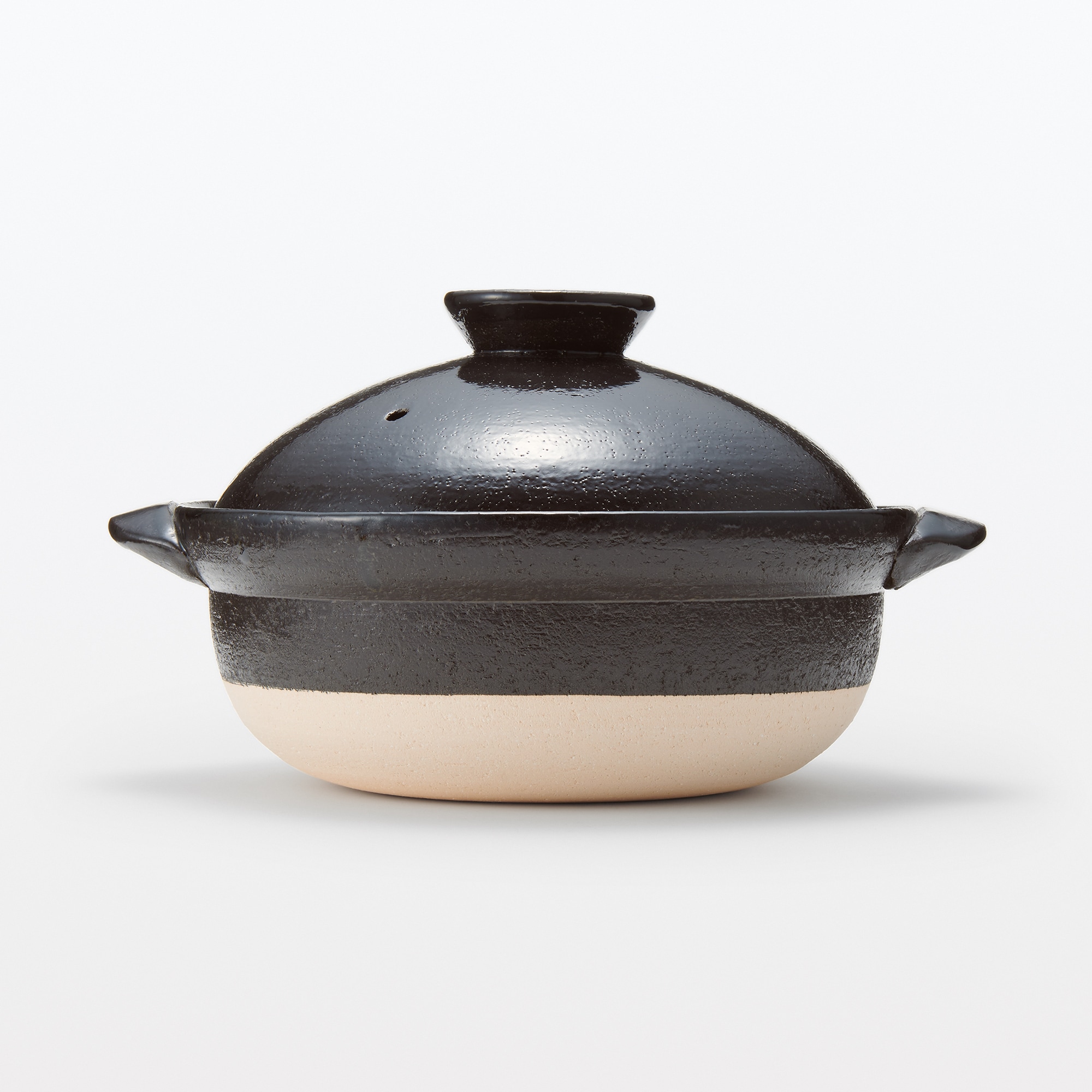 萬古焼 土鍋 黒釉 | 無印良品