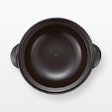 萬古焼　土鍋　黒釉