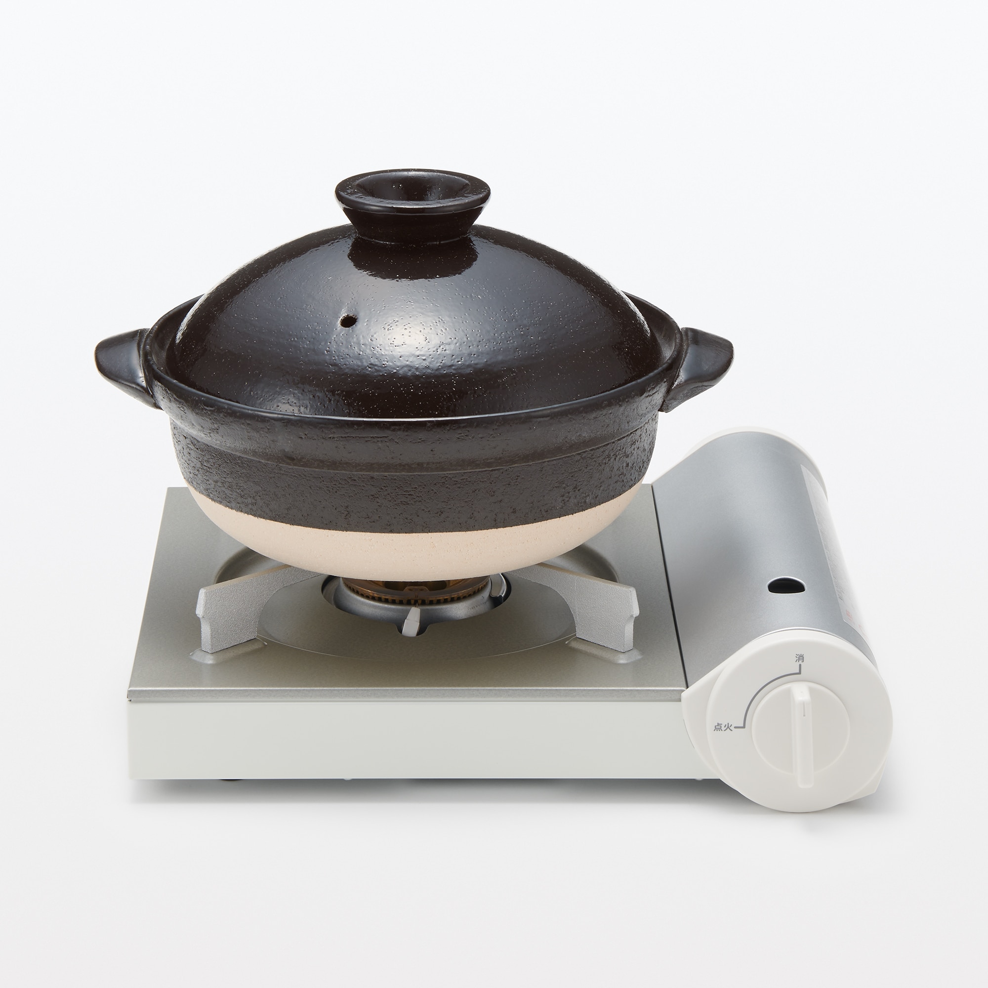 萬古焼 土鍋 黒釉 | 無印良品