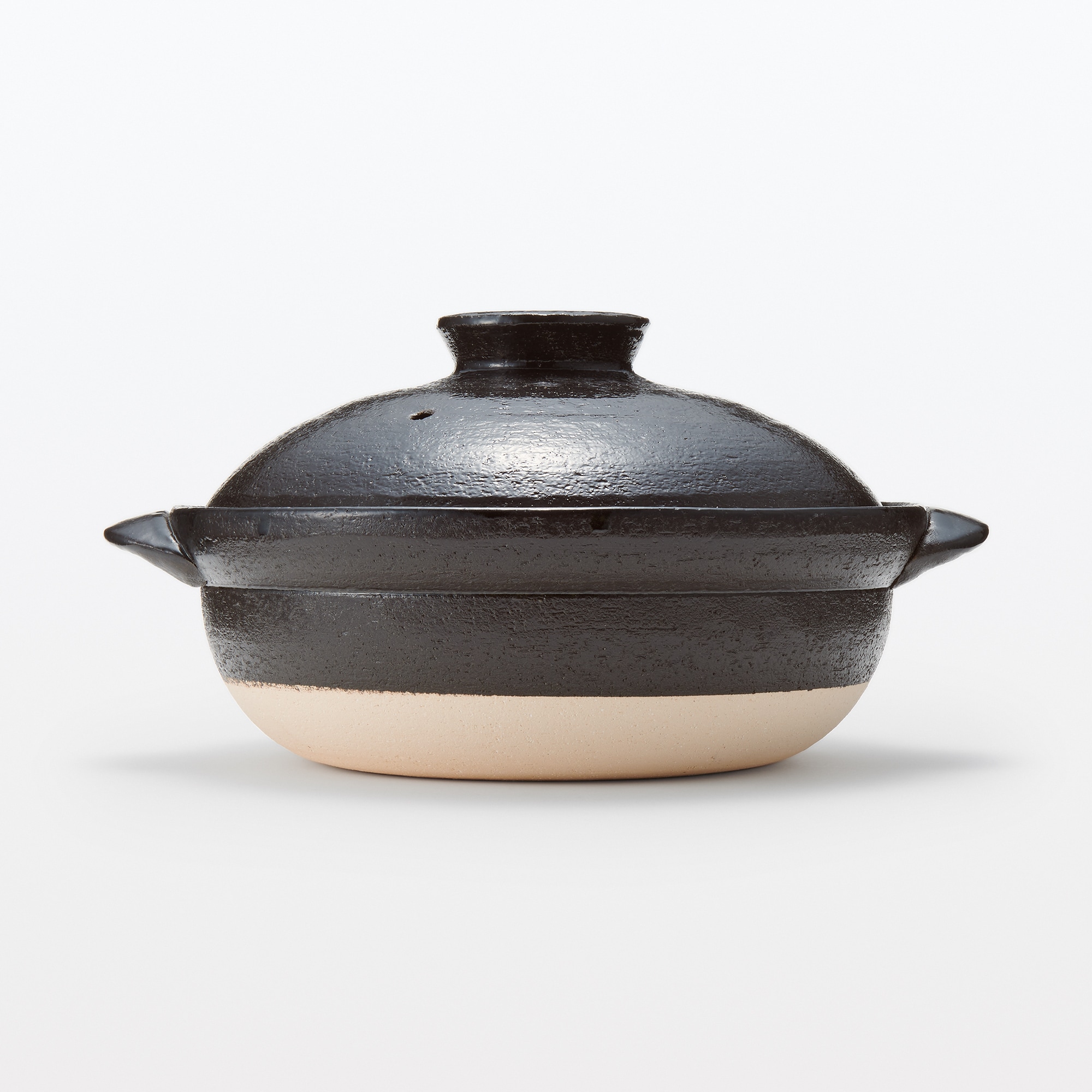 萬古焼 土鍋 黒釉 | 無印良品