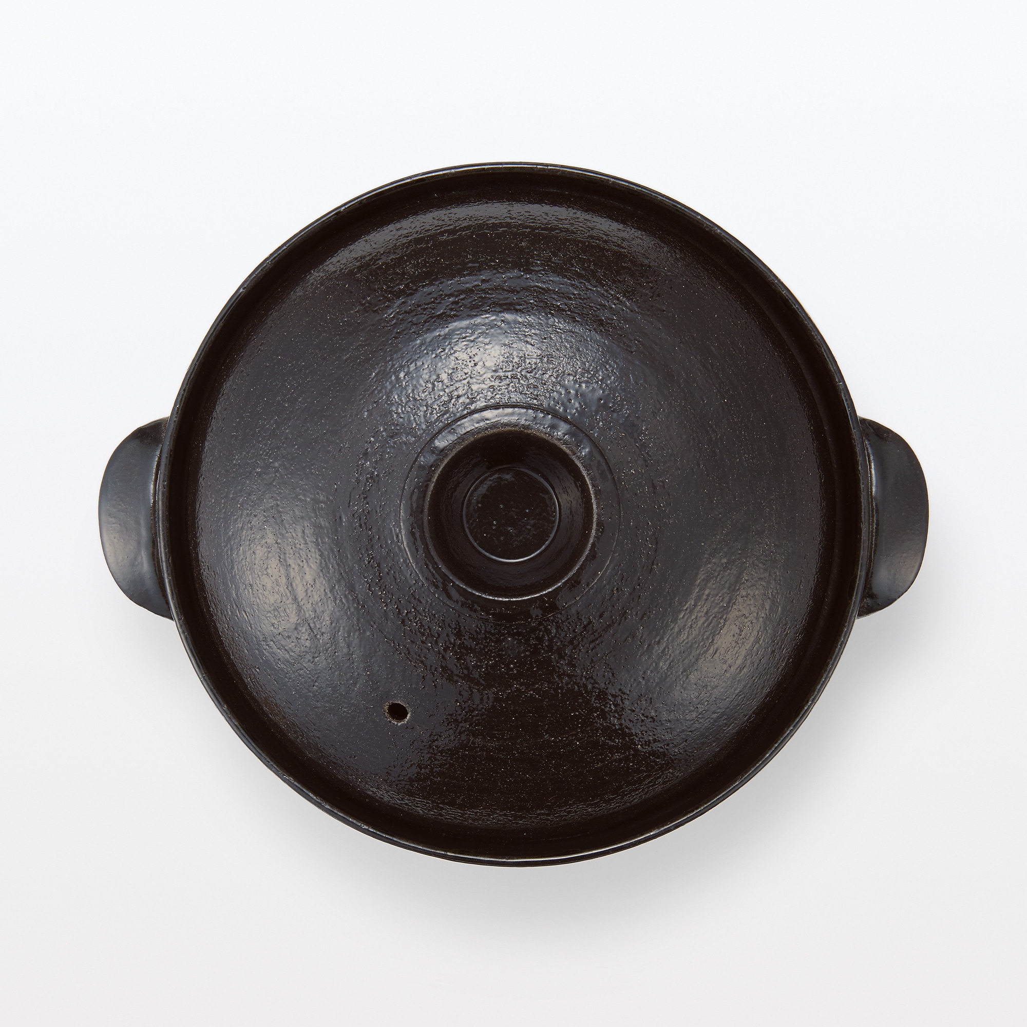 萬古焼 土鍋 黒釉 | 無印良品