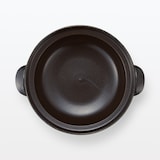 萬古焼　土鍋　黒釉