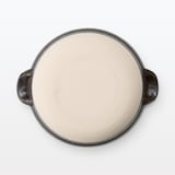 萬古焼　土鍋　黒釉