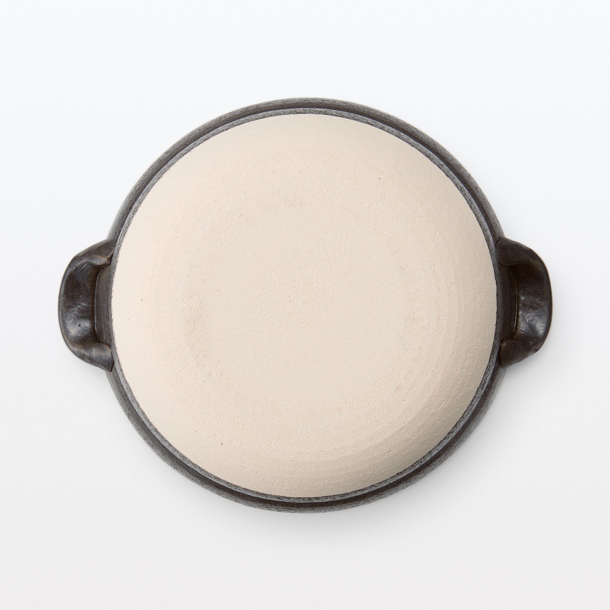 萬古焼　土鍋　黒釉