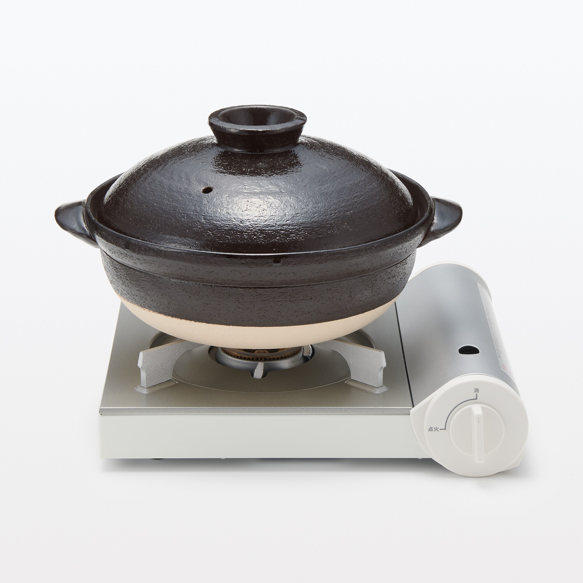 萬古焼 土鍋 黒釉 | 無印良品