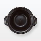 萬古焼　こなべ　黒釉