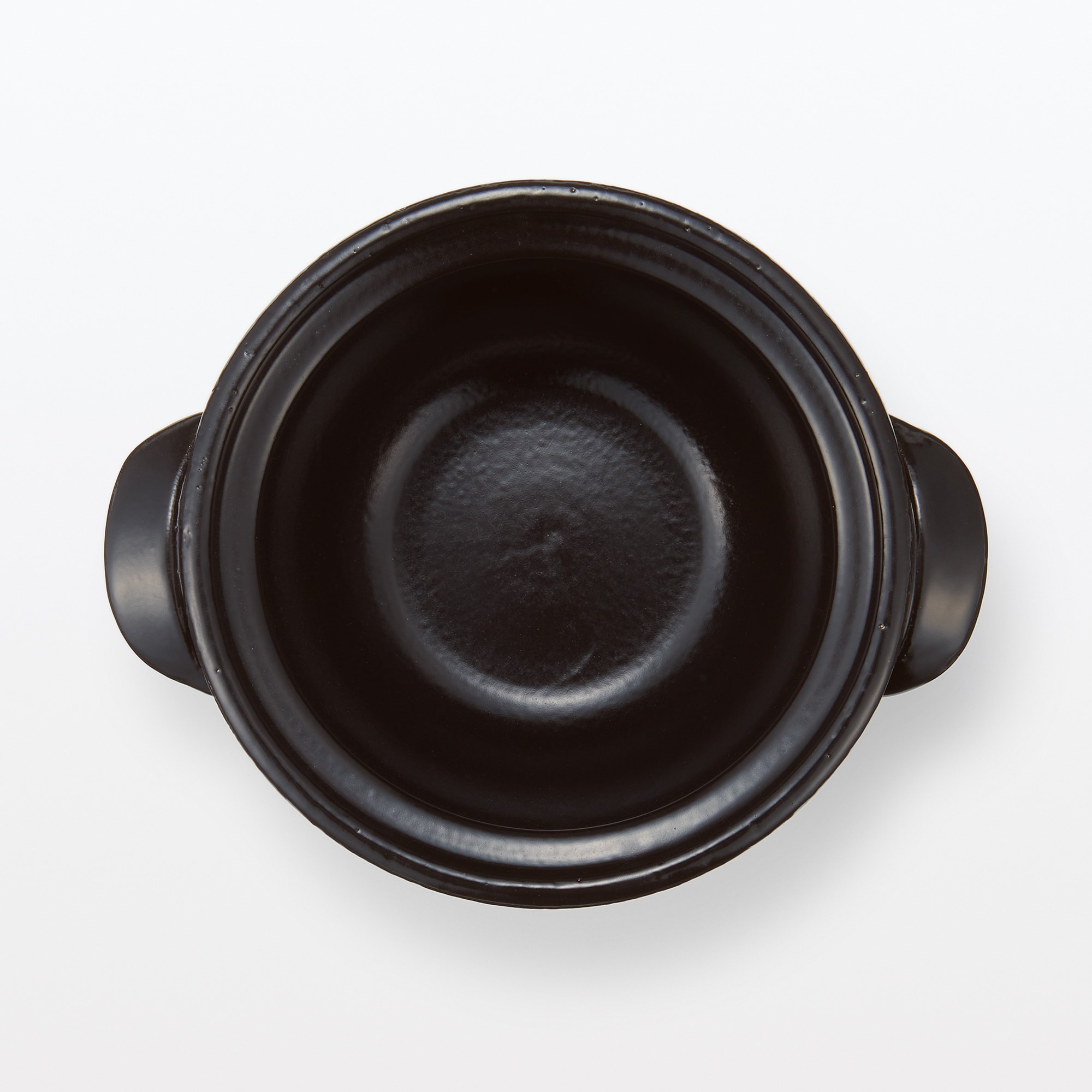 萬古焼　こなべ　黒釉