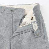 婦人　ウール混ストレートパンツ