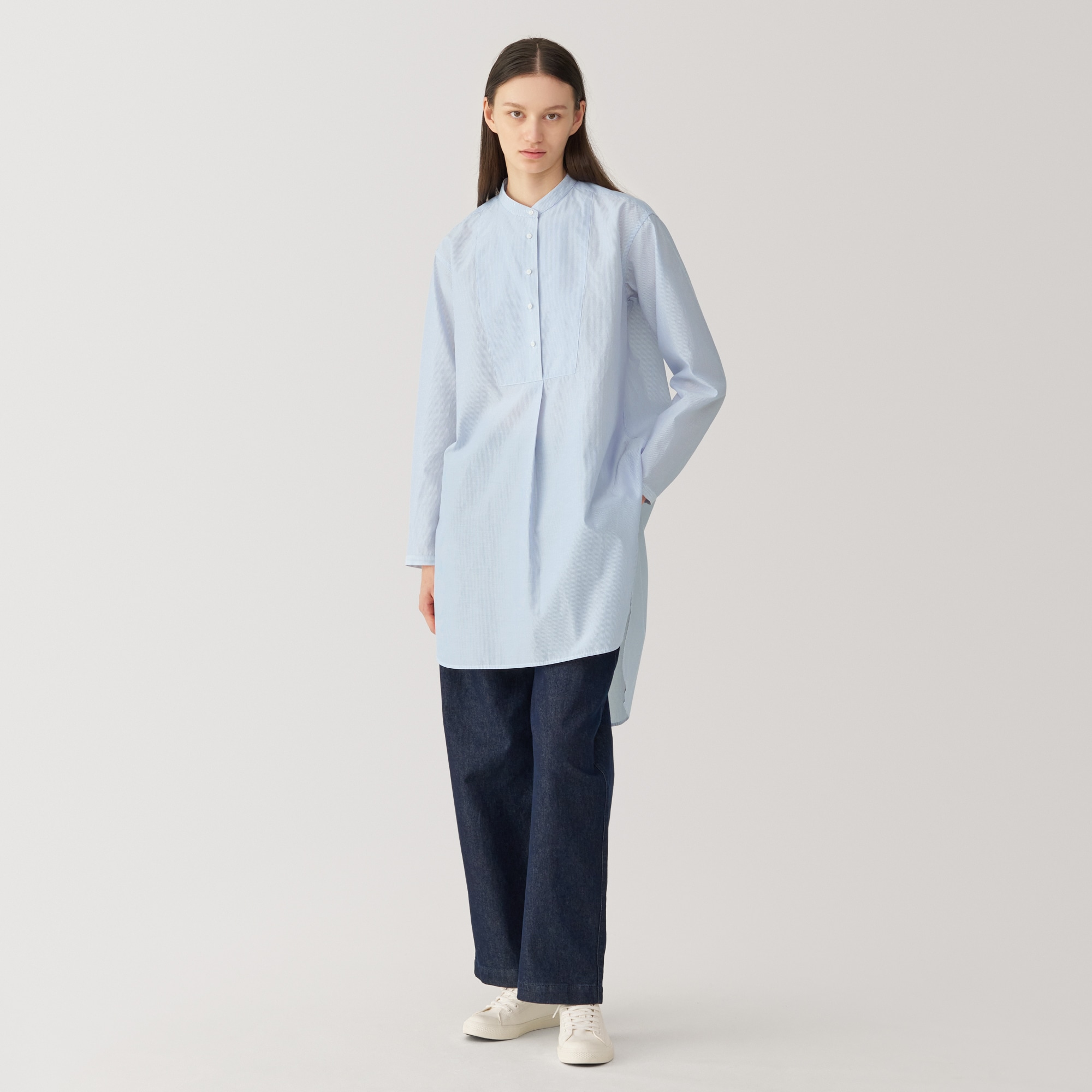 美品ErmannoScervinoシルク&カシミヤ切替 ふわふわシルクチュニック