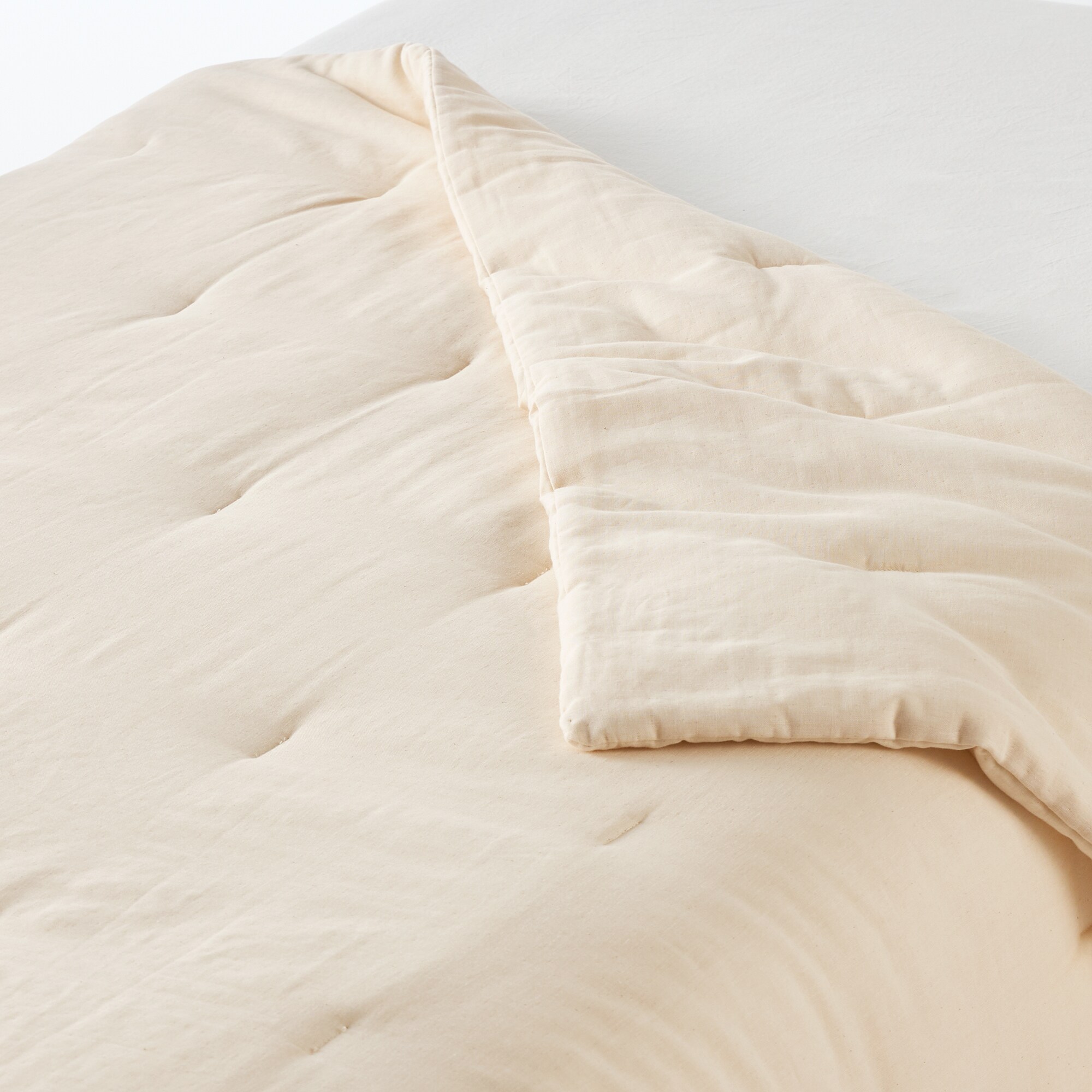 木の実から作ったカポック混二重ガーゼ　薄掛ふとん／Ｓ（中国用中わた）