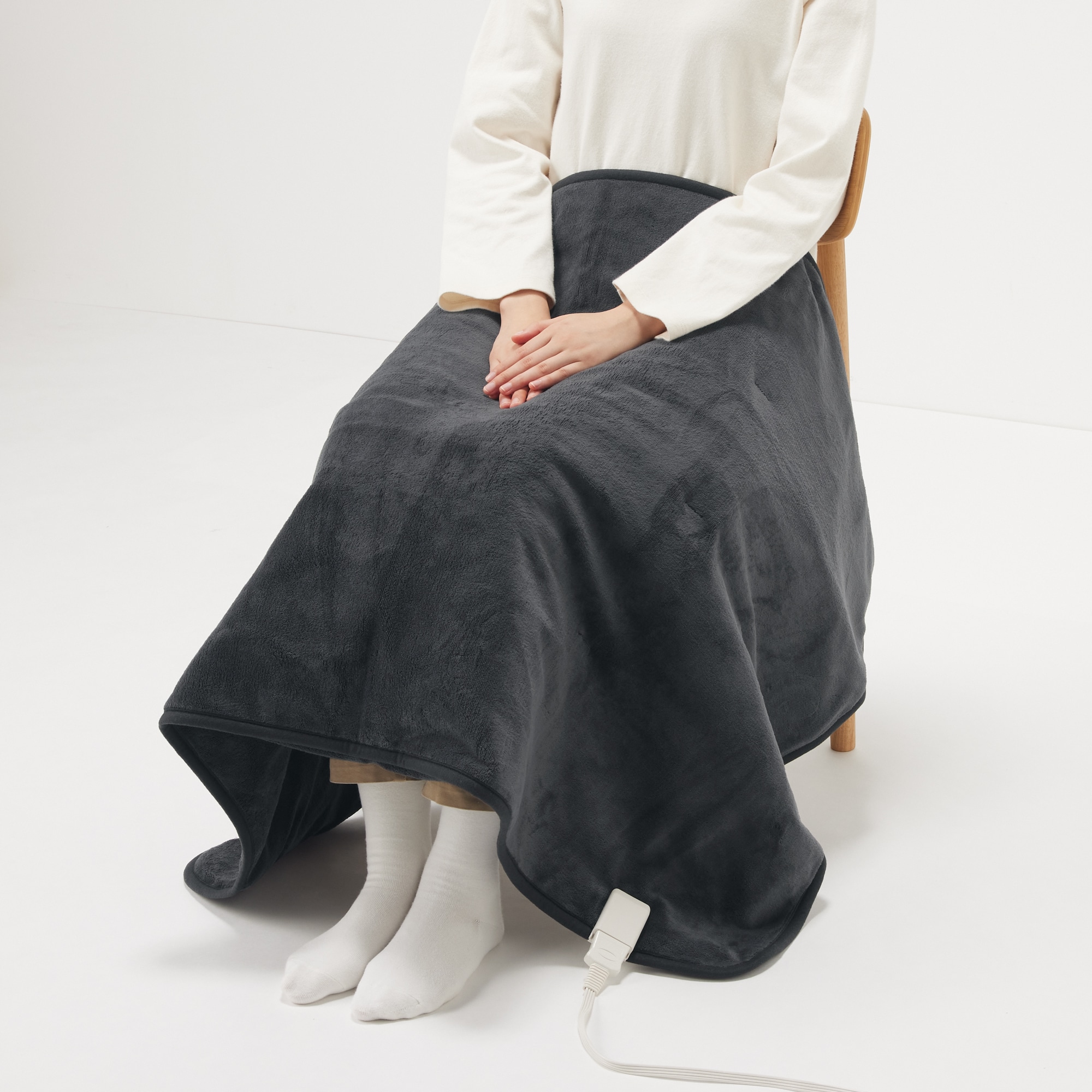 羽織れる電気ブランケット