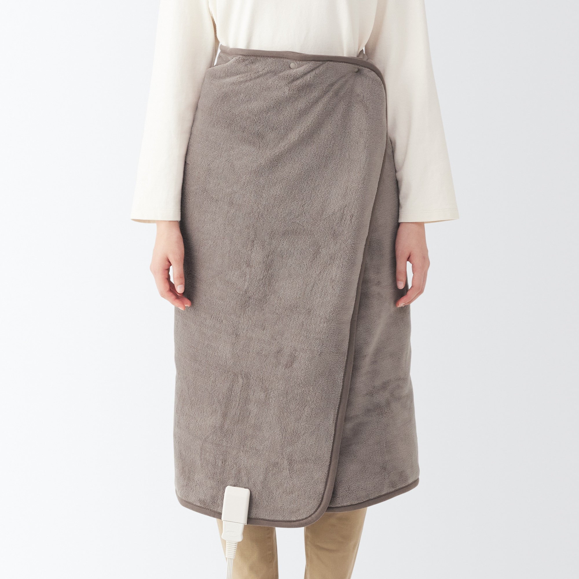 羽織れる電気ブランケット