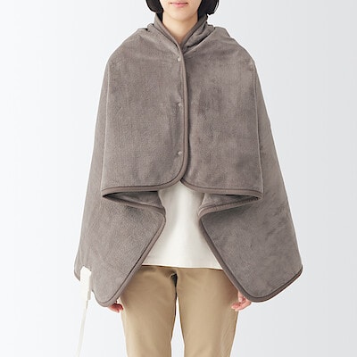 羽織れる電気ブランケット