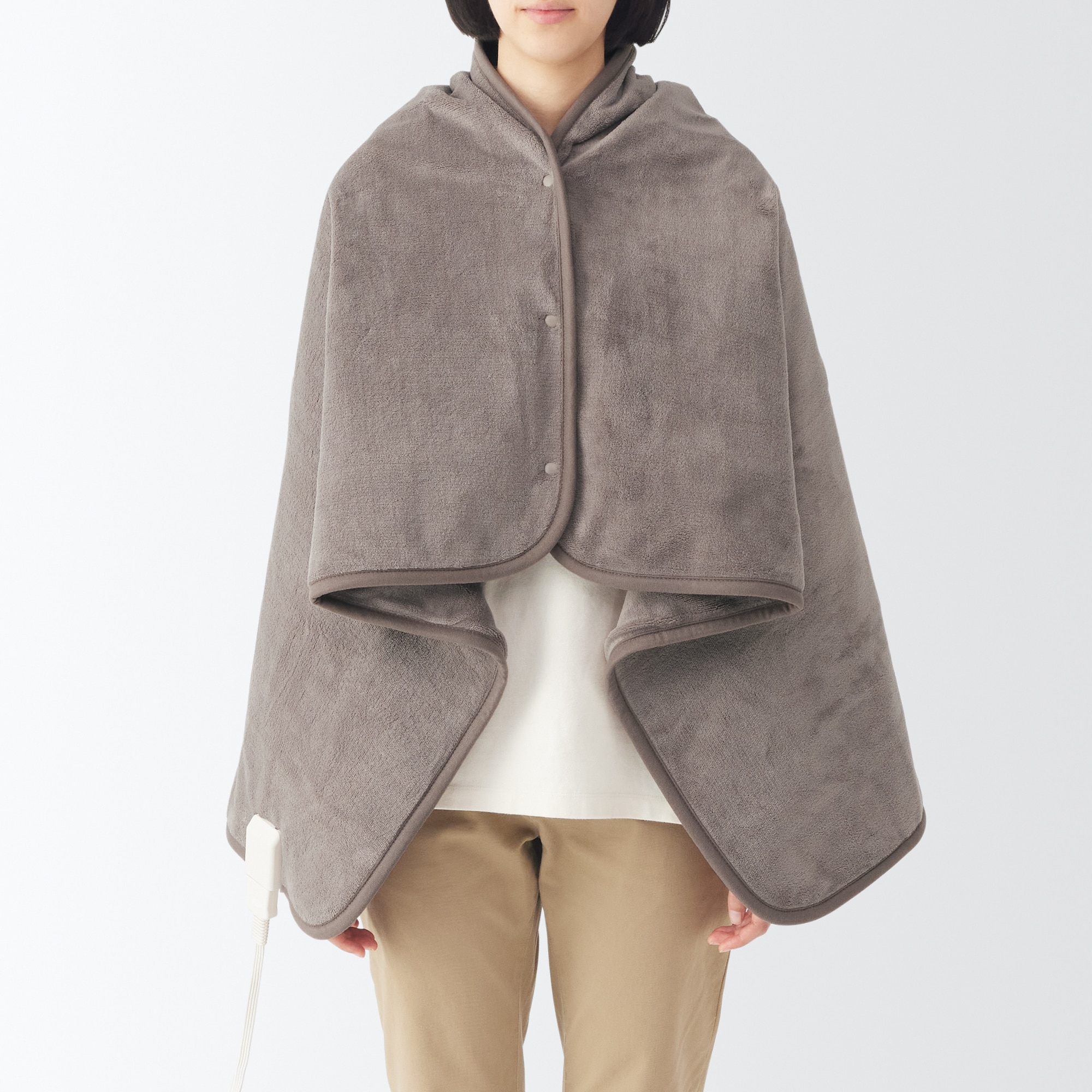 羽織れる電気ブランケット